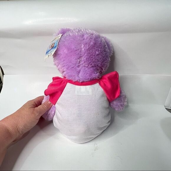 Build-A-Bear purple Frozen Anna New With Tags and Birthday T-shirt - Picture 7 of 12